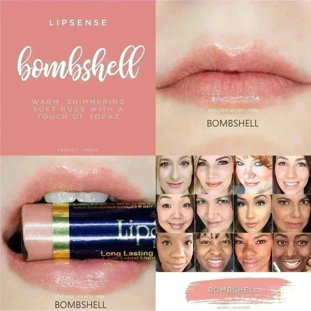 Lipsense Bombshell Pink Full Size Brand New